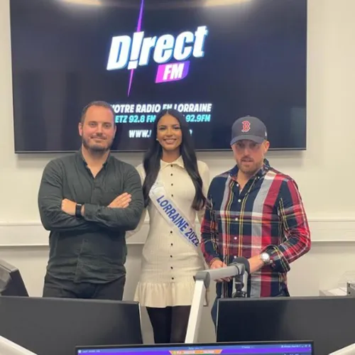 Sarah Aoutar, notre miss lorraine 2022 était dans le Wake Up de...