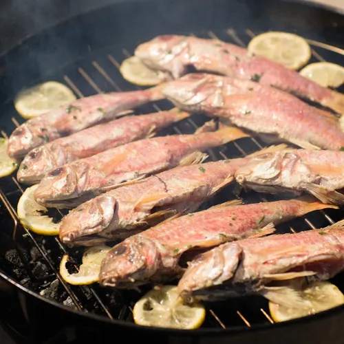Recette de rouget au citron cuit au barbecue