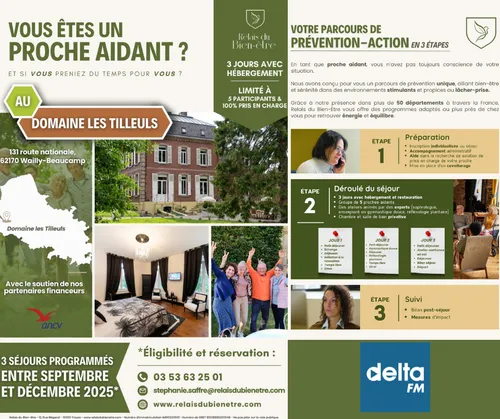 Séjour Répit pour Aidants Familiaux 