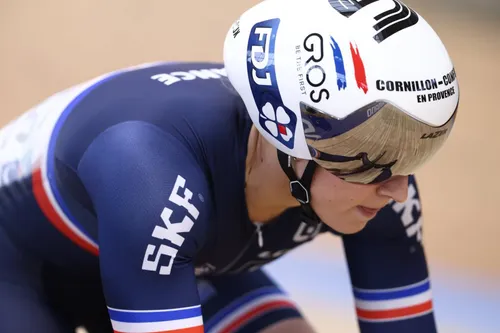 [ SPORT / CYCLISME ]: Mathilde Gros a failli avoir l'or.