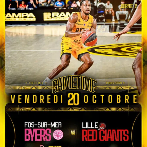 [ SPORT - BASKETBALL ] Les BYERS reçoivent les Red GIANT'S de Lille...