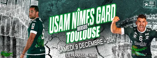 [ SPORT - HANDBALL ] L'USAM reçoit Toulouse ce samedi 9 décembre