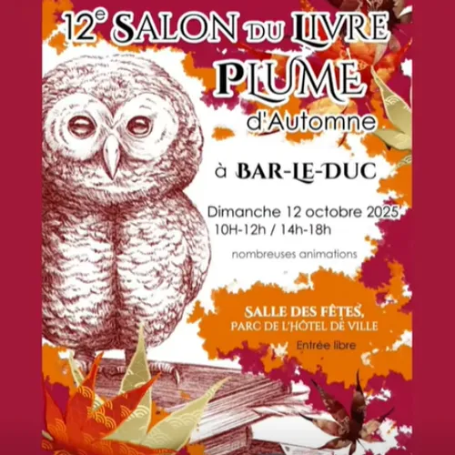 Plume d’Automne : le salon du livre revient ce week-end à Bar le Duc 