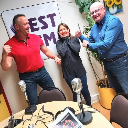 Marc Scherrer, président du Saverne Boxe Club, et Joël Heinrich sur...