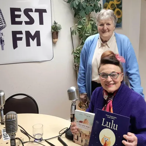 Simone Morgenthaler au micro d'Hélène sur EST FM