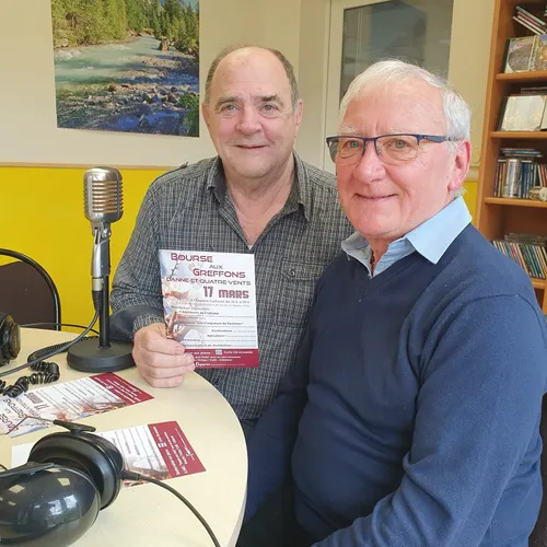 Les arboriculteurs de Danne et Quatre Vents (Michel Julienne et...