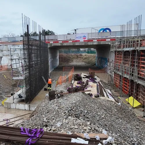 Le chantier routier 5A3F