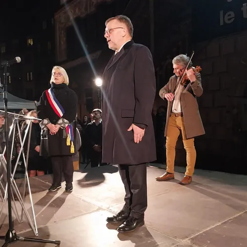 Le recueillement à Mulhouse