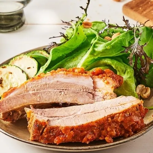 Ribs (côtes de porc) Cajun sauce aux arachides