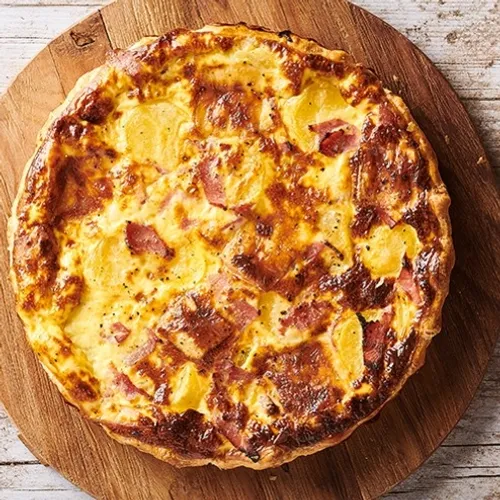 Quiche de lendemain de raclette party