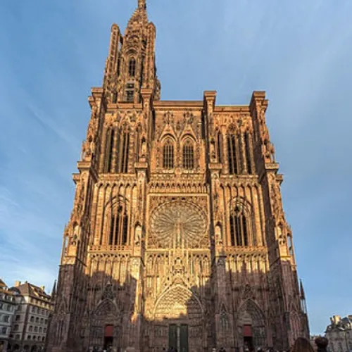 Exercice à la Cathédrale de Strasbourg