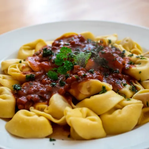 Tortellini à la sauce tomate
