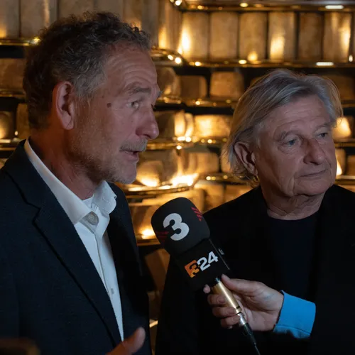 Interview (de gauche à droite : 