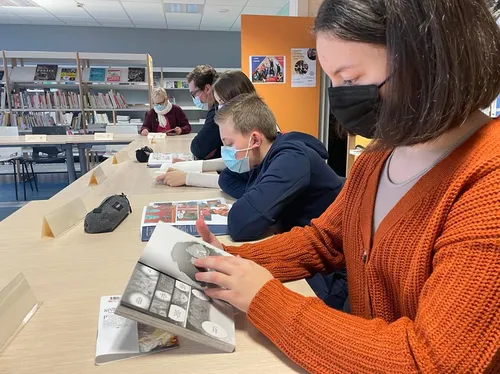 La Lecture ? "Un rituel" à la Cité Scolaire Dupleix à Landrecies