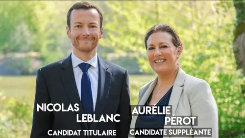 Nicolas Leblanc, candidat Les Républicains à la Députation dans la...