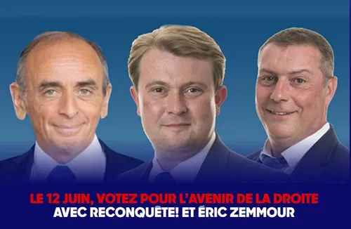 Simon Flahaut, candidat Reconquête, à la députation sur la 12e...