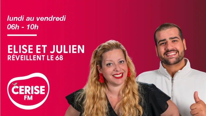 Lundi au vendredi - 06h-10h Elise et Julien réveillent le 68