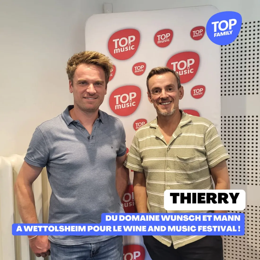 Thierry du Domaine Wunsch et Mann à Wettolsheim !