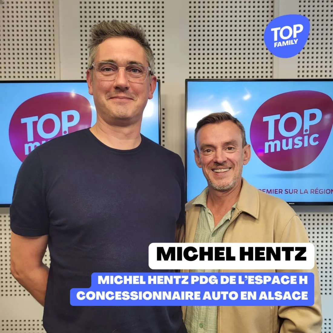 Michel Hentz PDG de Espace H concessionnaire auto en Alsace.