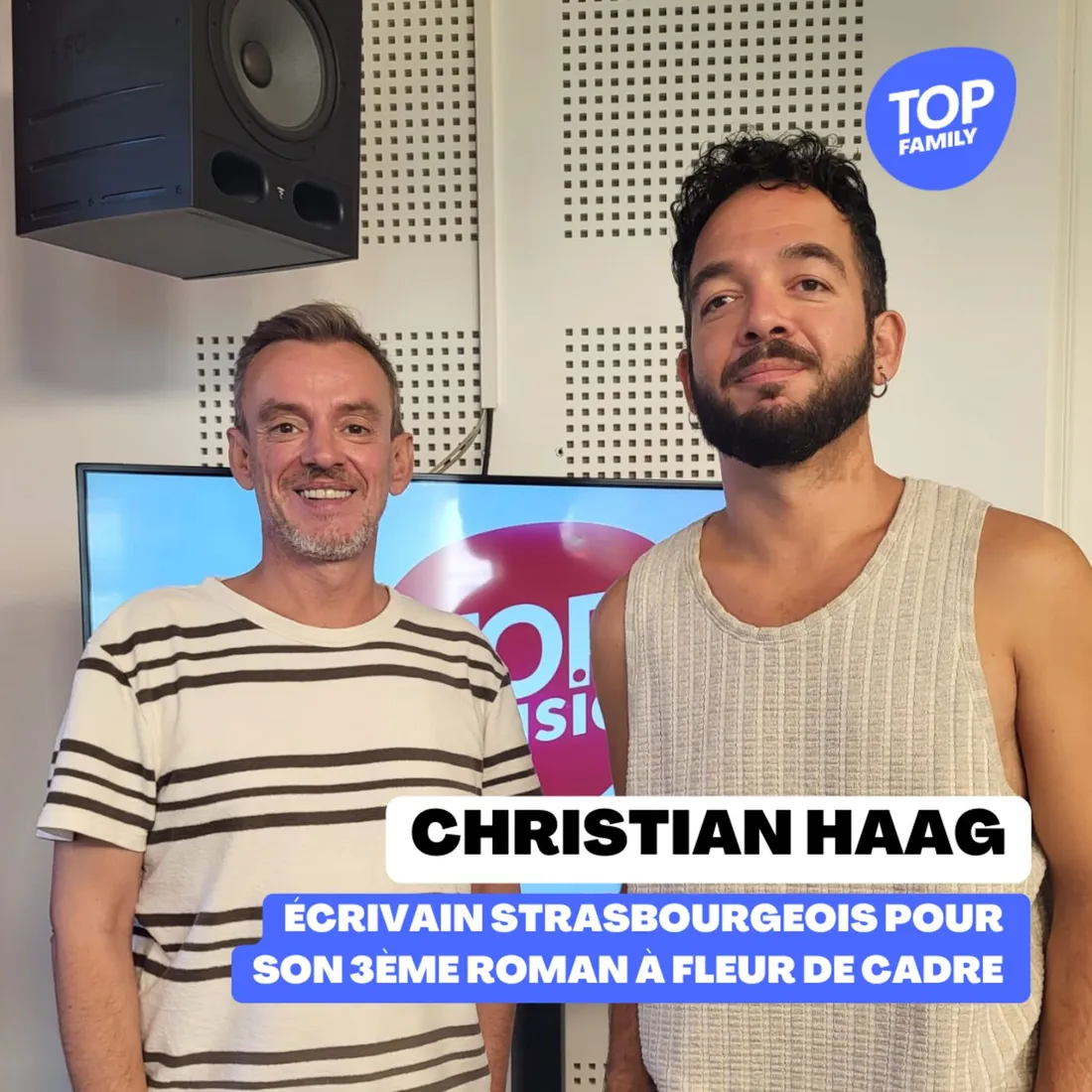 Christian Haag, écrivain strasbourgeois pour son 3ème roman « à...