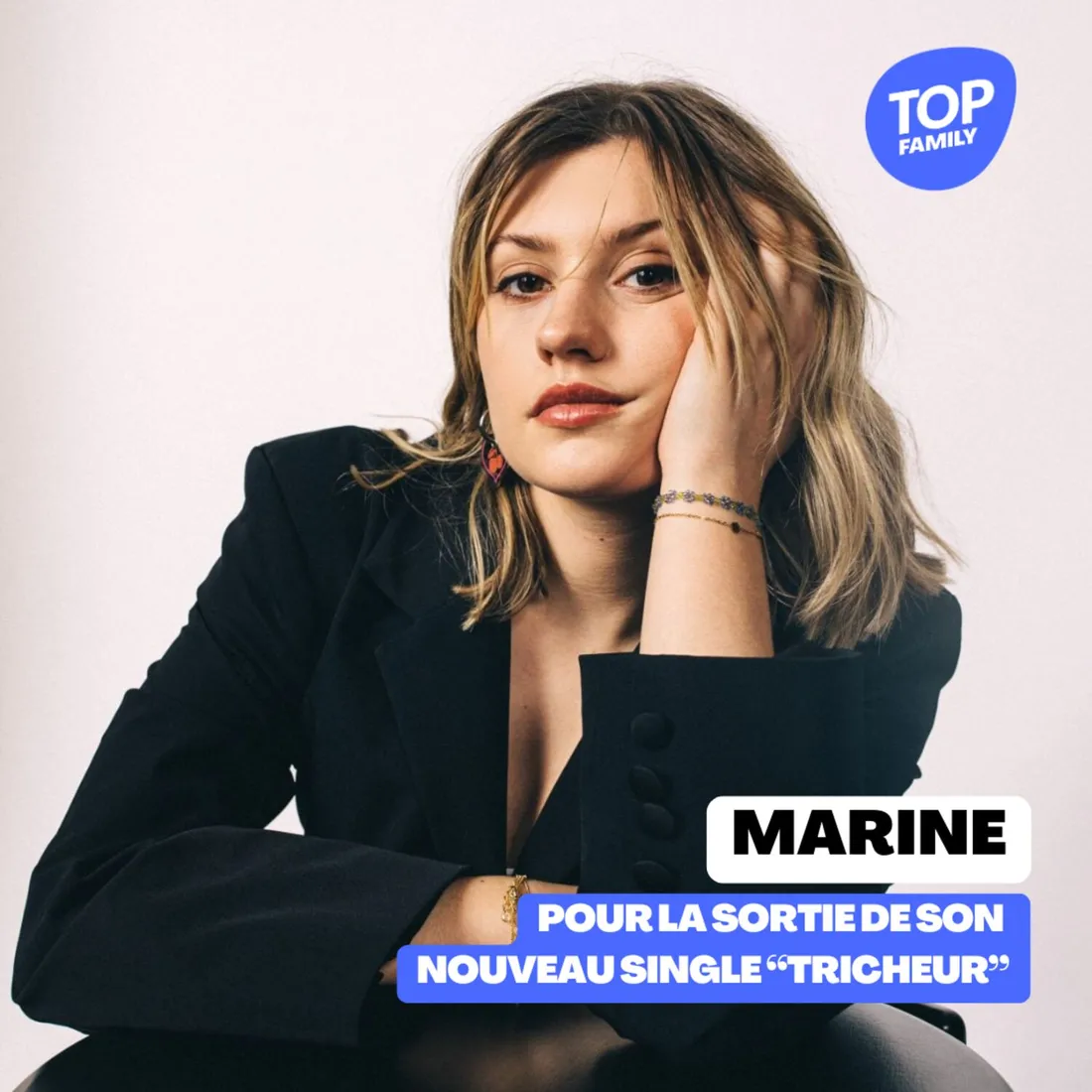 Marine nous présente son dernier single "tricheur" !