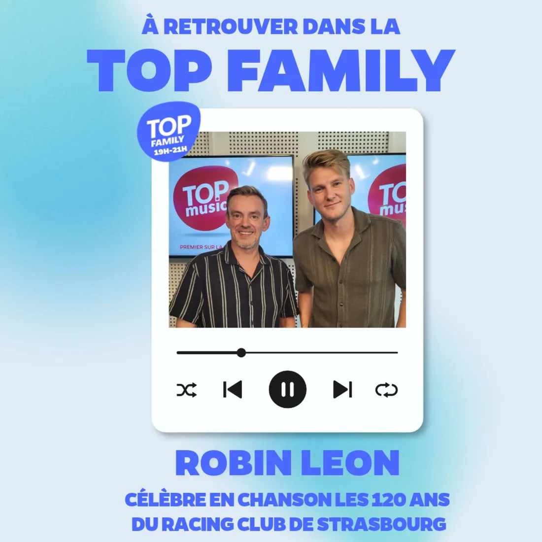 Robin Leon célèbre en chanson les 120 ans du Racing Club de Strasbourg