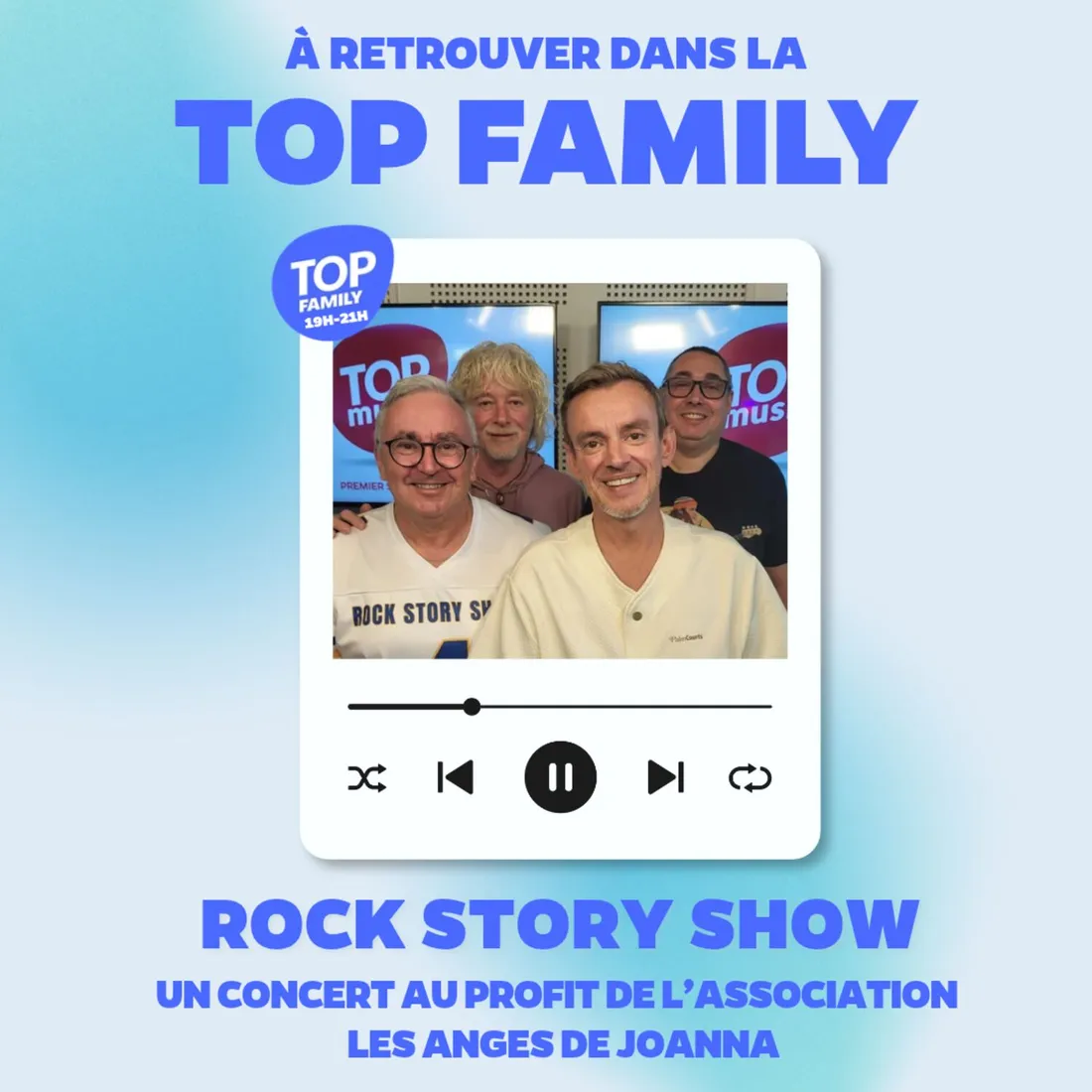 Rock story show en concert au profit de l'asso les anges de joanna