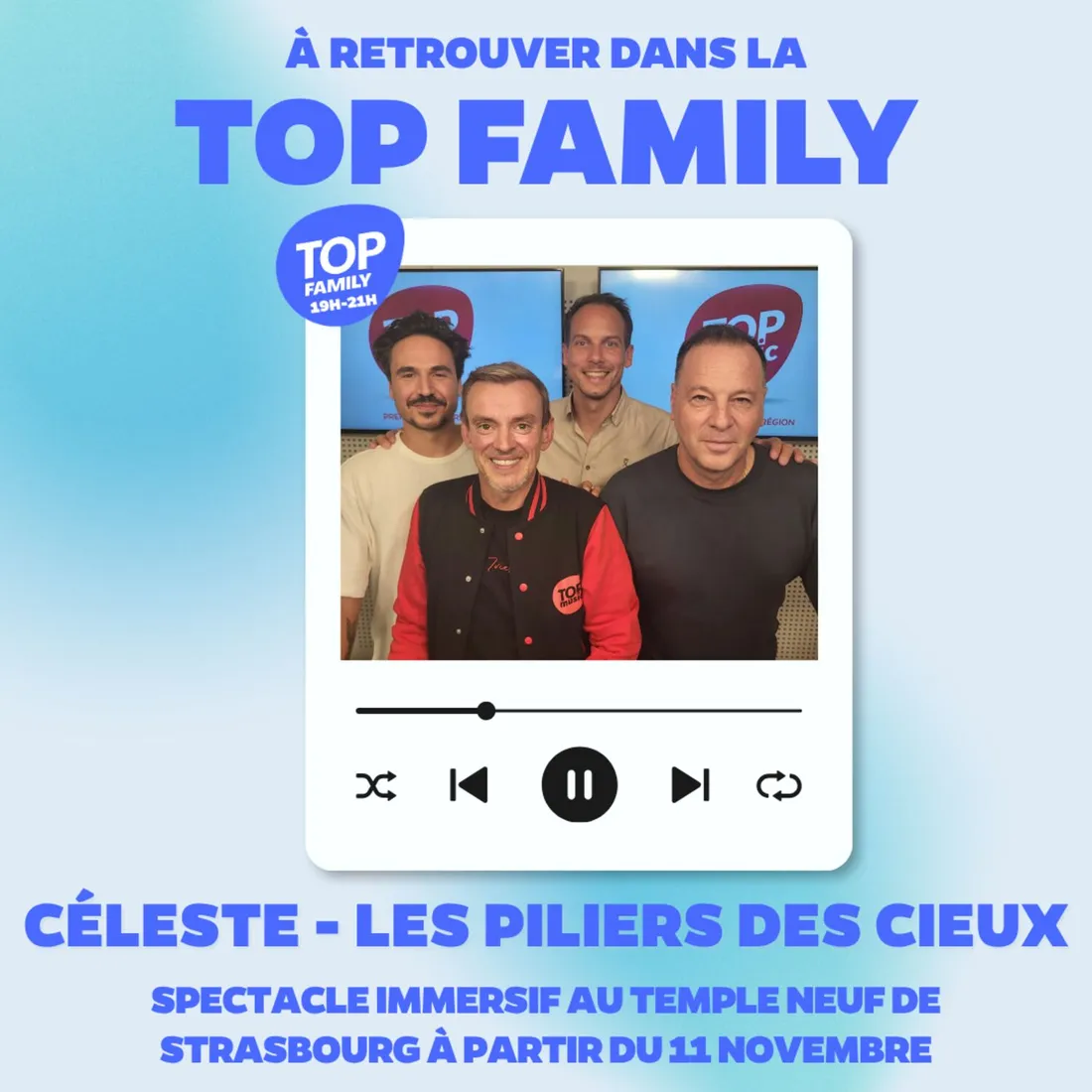 Céleste - Les Piliers des Cieux, le spectacle immersif au Temple...