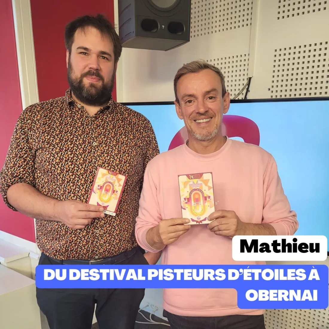 Mathieu du festival Pisteurs d'Étoiles à Obernai