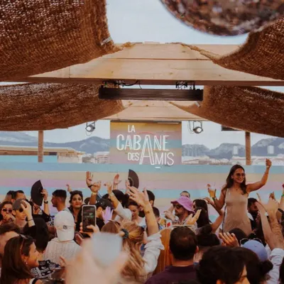 LA CABANE DES AMIS, L'OPEN AIR INCONTOURNABLE DE MARSEILLE.