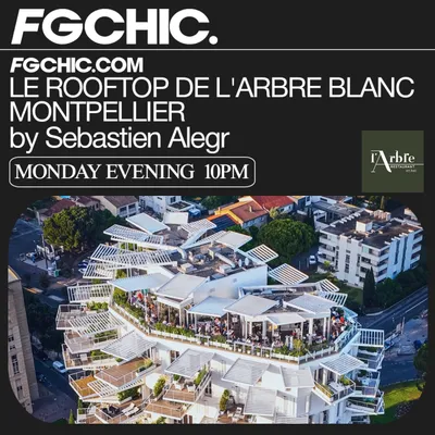 FG CHIC INVITE : LE ROOFTOP DE L'ARBRE BLANC BY SÉBASTIEN ALEGR