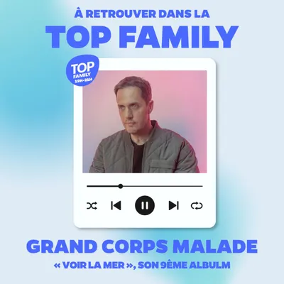 Grand Corps Malade nous présente son 9ème album "Voir la mer"