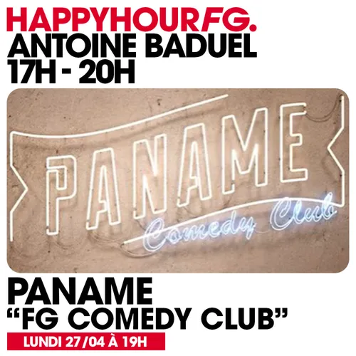 HAPPY HOUR FG AVEC ANTOINE BADUEL. L'INTERVIEW : LES HUMORISTES GAETAN HUSSON & TOM BOUDET