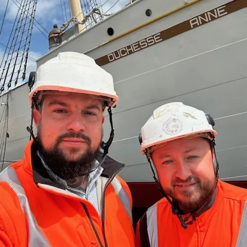 Le Duchesse Anne, plus de 10 tonnes de peinture pour la restaurer