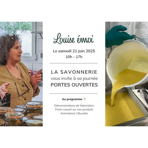 Podcast de l'émission 100% chez vous avec la savonnerie tarnaise Louise emoi