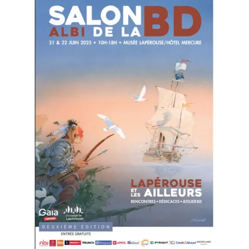 Podcast de l'émission 100% chez vous avec le Salon de la bd Albi