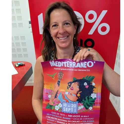 FESTIVAL MEDITERRANEO du 18 au 20 septembre- Sophie sur 100%