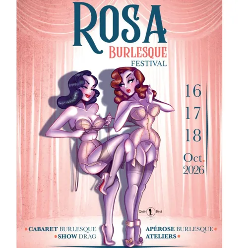 ROSA BURLESQUE festival à la CABANE- Pearly sur 100%