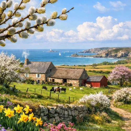 Traditions et rituels du printemps en Bretagne