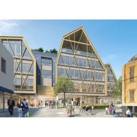 Travailler sur le rooftop du centre Dauphine à Dijon, ça vous...