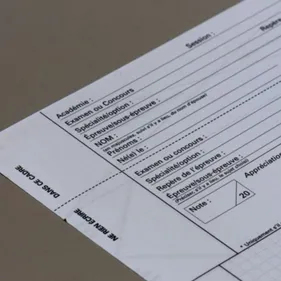 Examino, l'application qui corrige les copies d'exam.