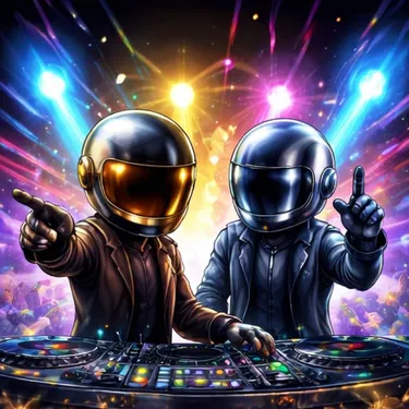 LES DJs MASQUÉS : DAFT PUNK