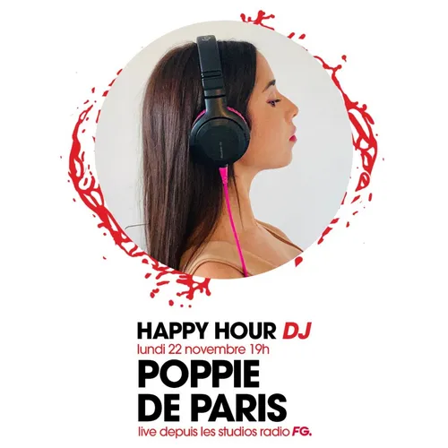 HAPPY HOUR DJ : POPPIE DE PARIS