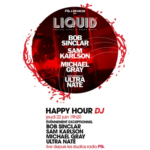 HAPPY HOUR DJ : SAM KARLSON & MICHAEL GRAY