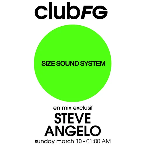 CLUB FG : STEVE ANGELLO