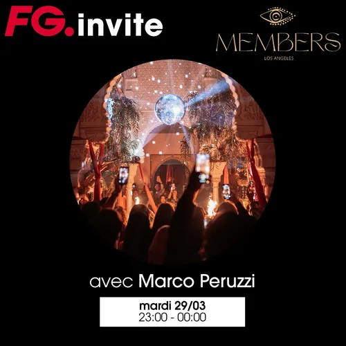 FG INVITE : LE MEMBERS AVEC MARCO PERUZZI