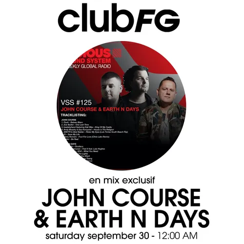 CLUB FG : JOHN COURSE & EARTH N DAYS