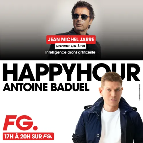 HAPPY HOUR INTERVIEW : JEAN MICHEL JARRE