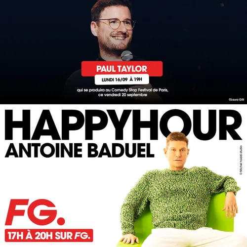 HAPPY HOUR INTERVIEW : PAUL TAYLOR