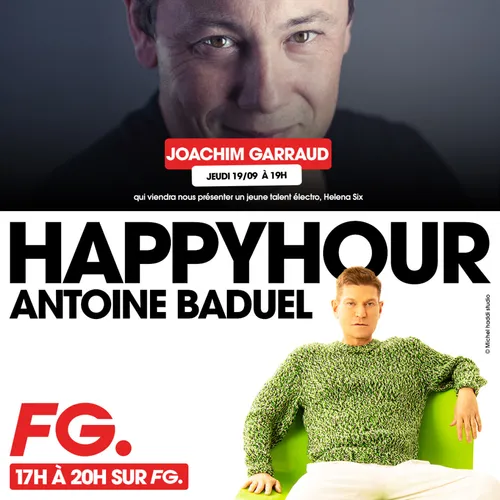 HAPPY HOUR INTERVIEW : JOACHIM GARRAUD